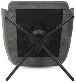 Sada jedálenských stoličiek s vratným mechanizmomDCH-P3170 GREY2, 2 ks