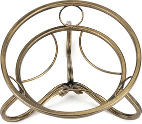 STOJAN NA KVETINÁČ RONNIE 16X28 CM ZLATÁ