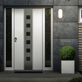 Brilo - LED vonkajšie nástenné svietidlo s pohybovým senzorom RUCH LED/12W/230V IP65 čierna