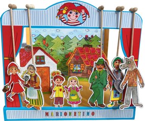 MARIONETINO Divadlo pre deti Trojrozprávka Červená čiapočka