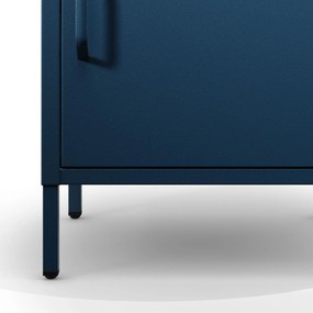 Nočný stolík MIA, 424 x 595 x 400 mm, Modern: tmavomodrá farba