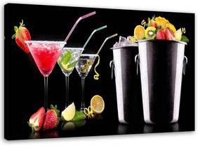 Obraz na plátně Nápoje Ovocný nápoj - 100x70 cm
