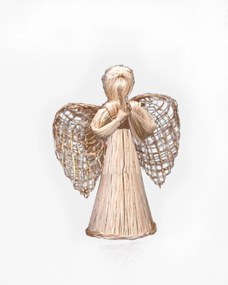 Schetelig Anjel z vlákna abaki, 7 cm