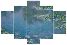 Obraz - Claude Monet, Water Lilies, reprodukcia (150x105 cm)