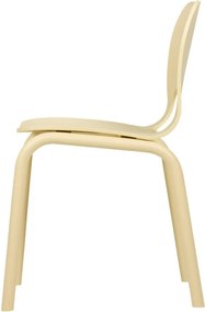 Žltá jedálenská stolička Atto – noo.ma