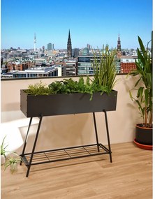 Oceľový vyvýšený kvetináč 30 cm Jasmine – Garden Pleasure