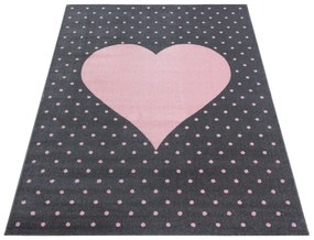 Ayyildiz Detský kusový koberec BAMBI 0830, Ružová Rozmer koberca: 80 x 150 cm