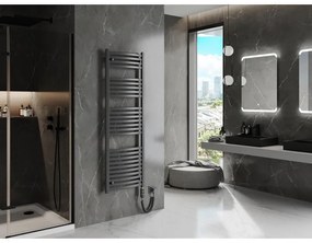 Mexen Helios, elektrické vykurovacie teleso 1500 x 500 mm, 900 W, antracitová, W103-1500-500-2900-66