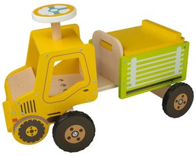 Playtive Drevené odrážadlo Ride-On Truck (žltá)  (100372860)