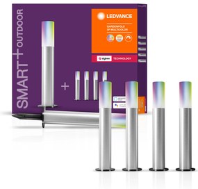 LEDVANCE Záhradné chytré zapichovacie osvetlenie SMART ZIGBEE GARDENPOLE, 8,5 W, teplá-studená biela, RGB, zá