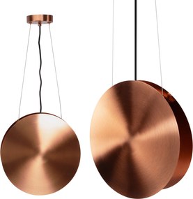 Toolight Toolight, LED závesné stropné svietidlo 30cm APP1426-C, medená matná, OSW-05186