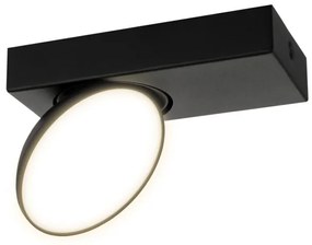 ITALUX SPL-31976-1B-BK - LED Bodové svietidlo CASTELIO LED/5W/230V 4000K čierna