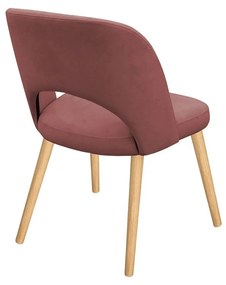 Stolička JK84, Dostupné poťahy: Magic Velvet 2234, farebné prevedenie stoličky v dreve: buk
