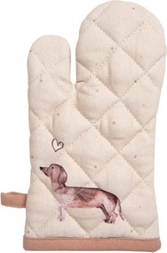 Chňapka s jazvečíkom Dachshund Love - 18*30 cm