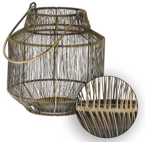 LAMPÁŠ LARA 23X21CM ZLATÁ