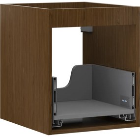 Mexen Box-A, závesná skrinka 40 cm, 1 zásuvka, orech, 91AX0-0400-470-1-86