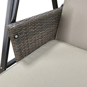 Zahradní houpačka pro 3 osoby Houseland Siena