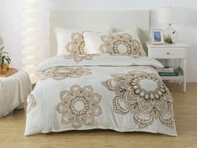 XPOSE® Mikroplyšové obliečky HARMONY Exclusive - béžové