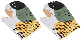 Bellatex Kuchynská chňapka Oblázky béžová, 28 x 18cm, 2 ks