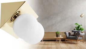 Toolight Toolight, nástenné svietidlo 2xE27 APP1229-2W, zlatá lesklá, OSW-01409