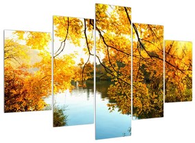 Jesenný obraz stromu (150x105 cm)