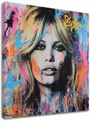 Obraz Brigitte Bardot - Krása zachytená na plátne | 100% originál domaľovaný akrylom