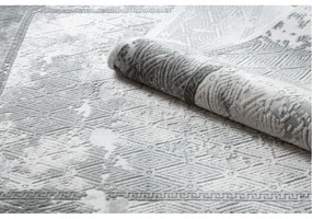 Luxusný kusový koberec akryl Joel šedý 160x230cm