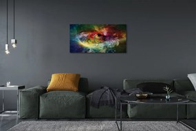Obraz na plátne abstraktné fraktály 120x60 cm