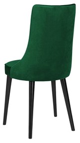 Stolička Araceli 3, Dostupné poťahy: Magic Velvet 2219, Farby nožičiek: čierna / čierna + zlatá