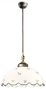 Kolarz 731.30.21 - Luster na lanku NONNA 1xE27/75W/230V zelená