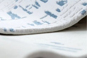 Koberec AKRYL DIZAYN 8840 slonová kosť / nebeský