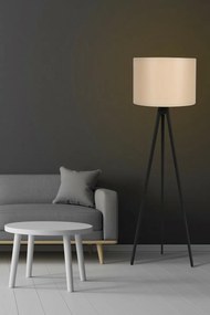 Stojacia lampa Tripod Cream Black 115