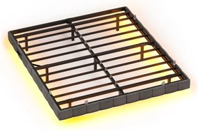 Manželská posteľ s LED podsvietením 140x200cm RMBB35164G101