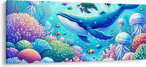 Obraz – Podvodný svet (120x50 cm)