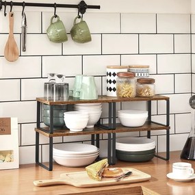 Set 4 kuchynských políc KCS021X01