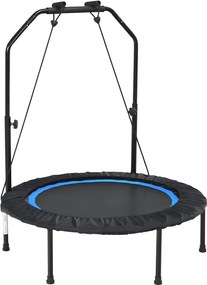 Fitness trampolína s madlom