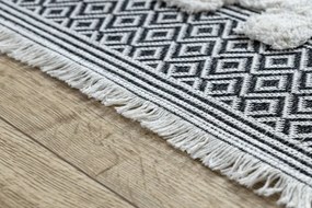 Koberec EKO SIZAL MOROC geometrický 22321 - krém / sivý