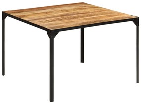 Jedálenský stôl 110x110x76 cm masívne mangovníkové drevo 353809