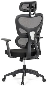 Autronic BONTEC Kancelárska stolička, hojdací mechanizmus, čierna, KA-K2080 BK Farba: Šedá