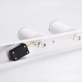 Brilagi - Kúpeľňové bodové svietidlo SELE 6xGU10/30W/230V IP44 biela