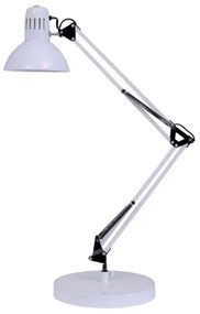 Stolová lampa, biela