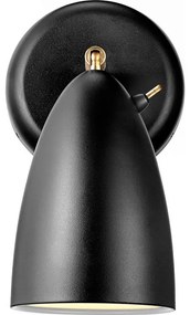 Nordlux - Nástenné svietidlo NEXUS 1xGU10/6W/230V čierne
