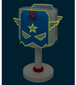Dalber 61811N - LED detská lampička BLUE HERO 1xG4/4W/230V biela/modrá