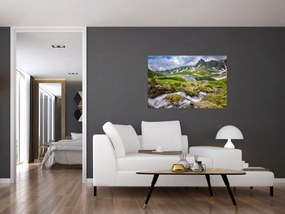 Obraz - Pohľad na horu Rila (90x60 cm)