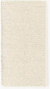 Ručne tkaný vlnený koberec's vrúbkovanou štruktúrou Bruna