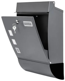 Livarno home Poštová schránka (sivá)  (100378803)