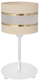 Stolná lampa HELEN 1xE27/15W/230V krémová