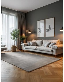 Sivo-krémový koberec 160x235 cm Perles Dolomite – Elle Decoration