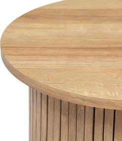 Odkladací stolík Colva 45 cm hnedý