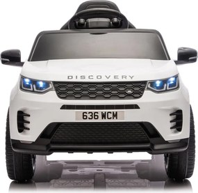 LEAN CARS Land Rover Discovery DLS-K06 Batéria Vozidlo biela